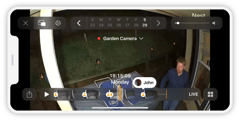 Homekit nest sale camera